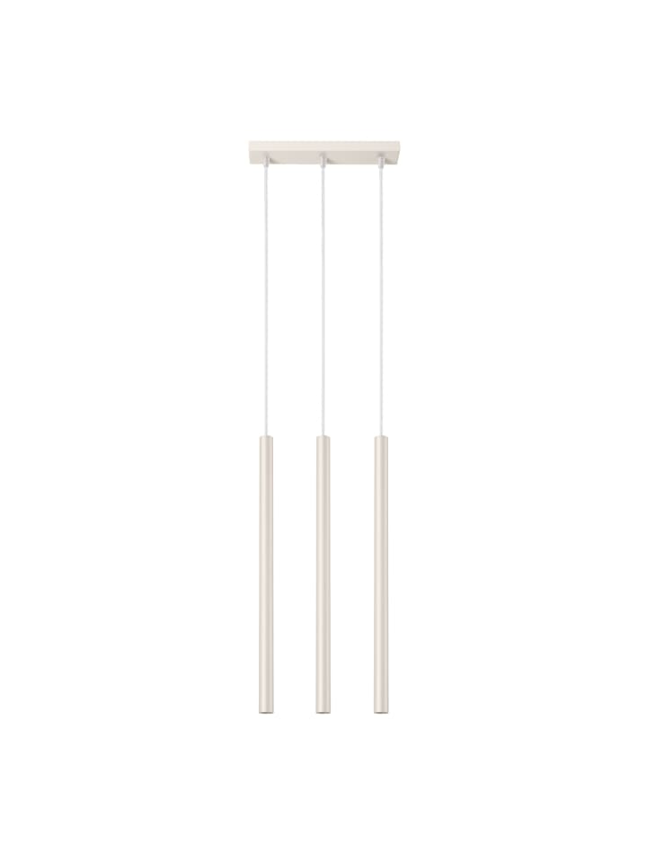 Pendelleuchte FIDEUS 3 beige H 94 cm