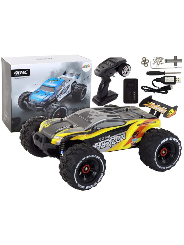 Rabbits RC Geländewagen, Allradantrieb, Gelb, 2,4 G
