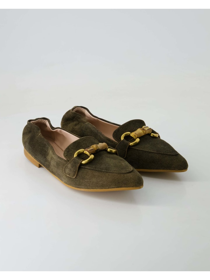 Trachtenschuhe in Braun