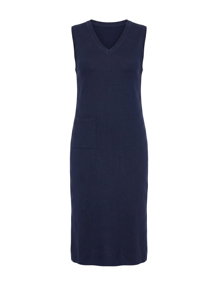 Midikleid in marine