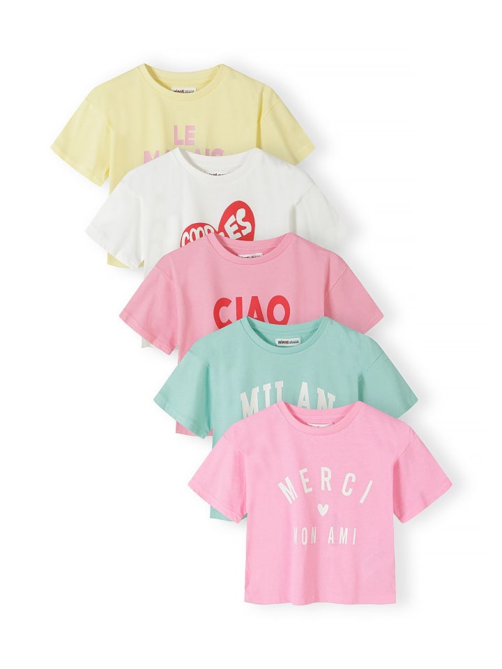 4-er Pack T-Shirt 30TEE152 in neonpink