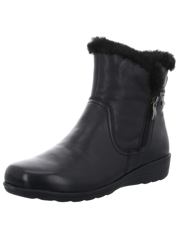 Klassische Stiefelette in schwarz