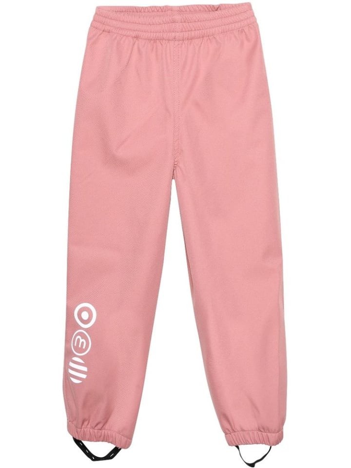 Kinder Regenhose "Softshell pants-Solid" in Rosa
