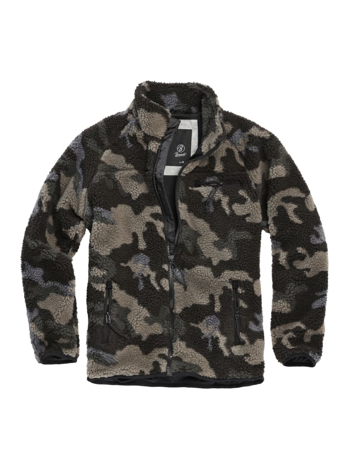 Fleece Jacket in darkcamo