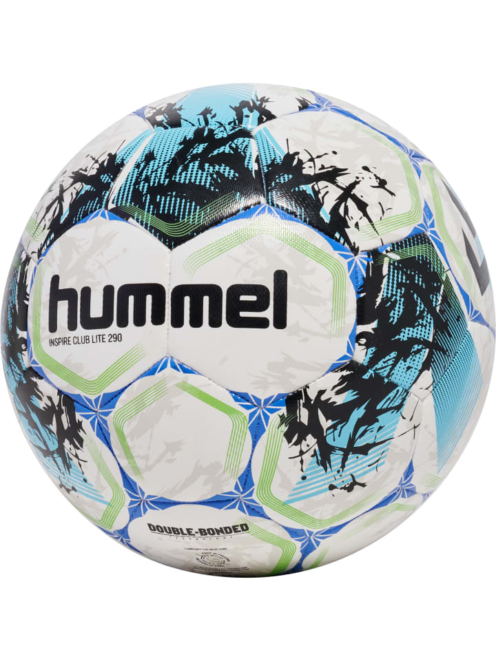 Fußball Hmlinspire (Zubehör) in LIGHT BLUE/WHITE/NEON GREEN