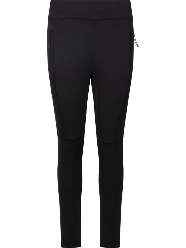 Stoffhose "Kessell Outdoor Leggings" in Schwarz