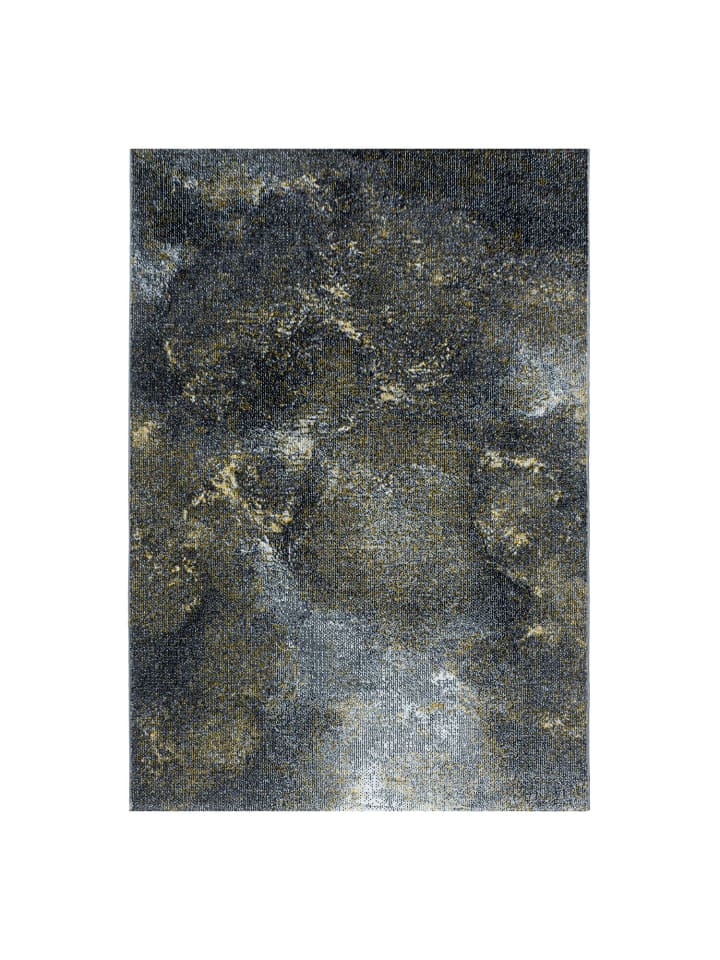 Kurzflor Teppich Oro in Gelb