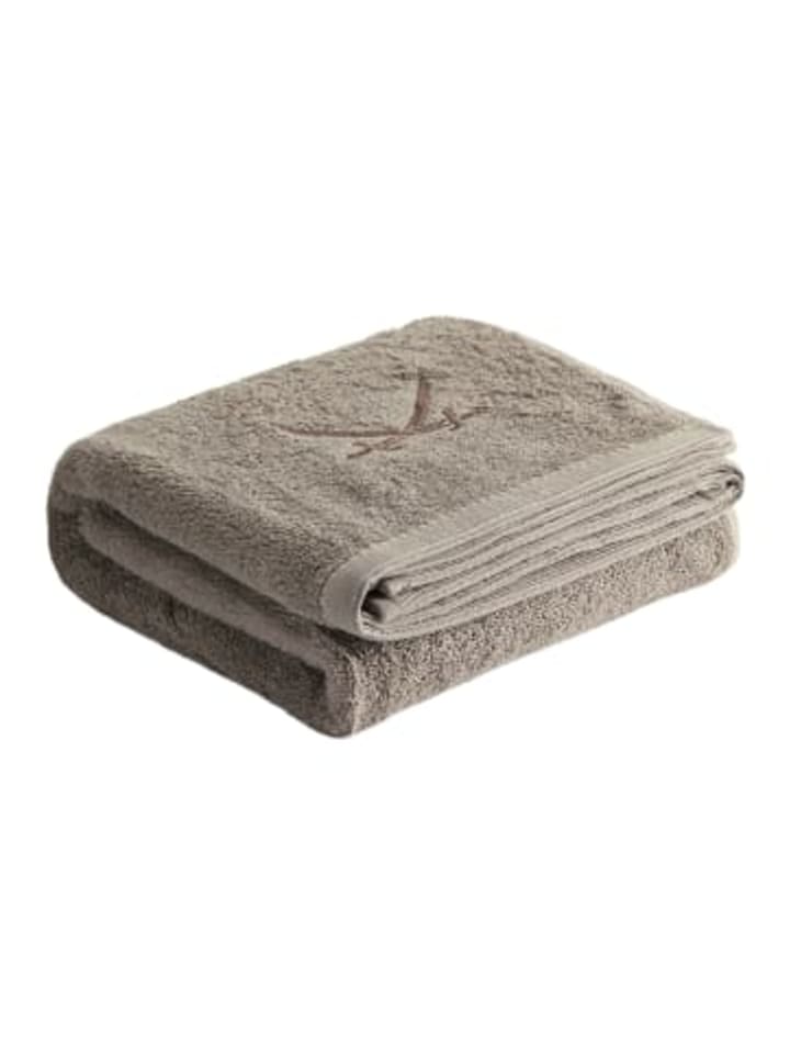 Duschtuch Frottier-Serie "Classic" in Taupe
