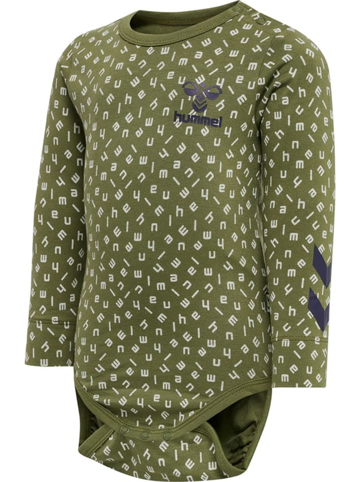 Druckknopf Strampler Hmlconnor Jungen in CAPULET OLIVE