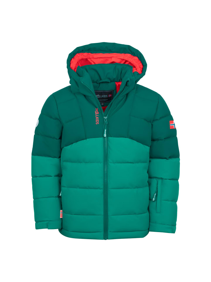 Winterjacke Gryllefjord in dark cyan