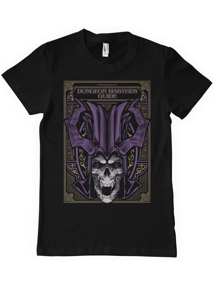 T-Shirt "D&D DM Guide" in Schwarz