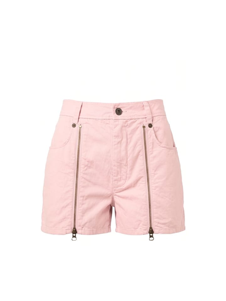 Pink Baumwolle Damen Shorts