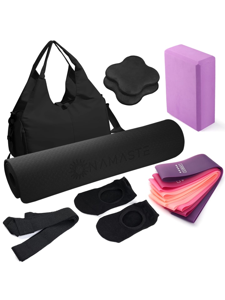 Ultimate-Set Yoga und Fitness in Mehrfarbig 7 Stück