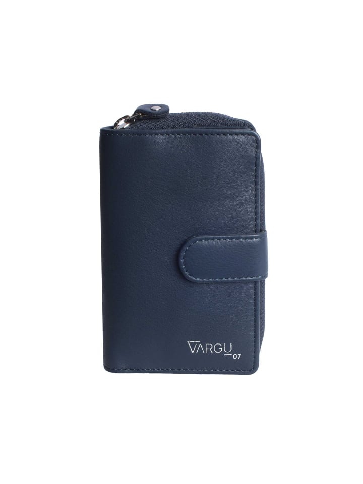 Echtleder Geldbörse MASIN 1-A mono in navy
