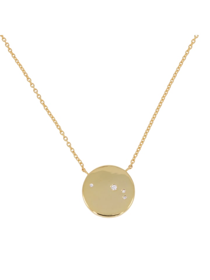 Kette "Zodiaco Widder vergoldet" in Gold