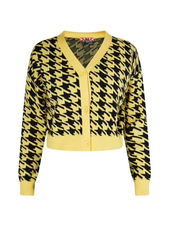 Damen Cardigan in GELB