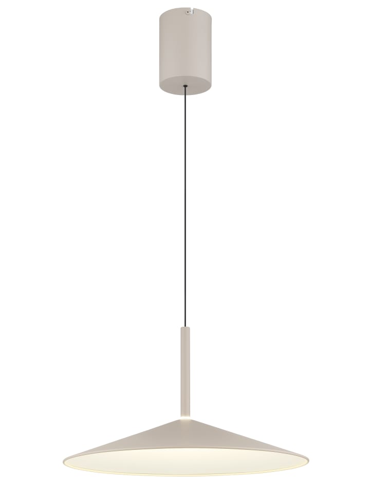 Hängeleuchte "LAMPONE" in beige