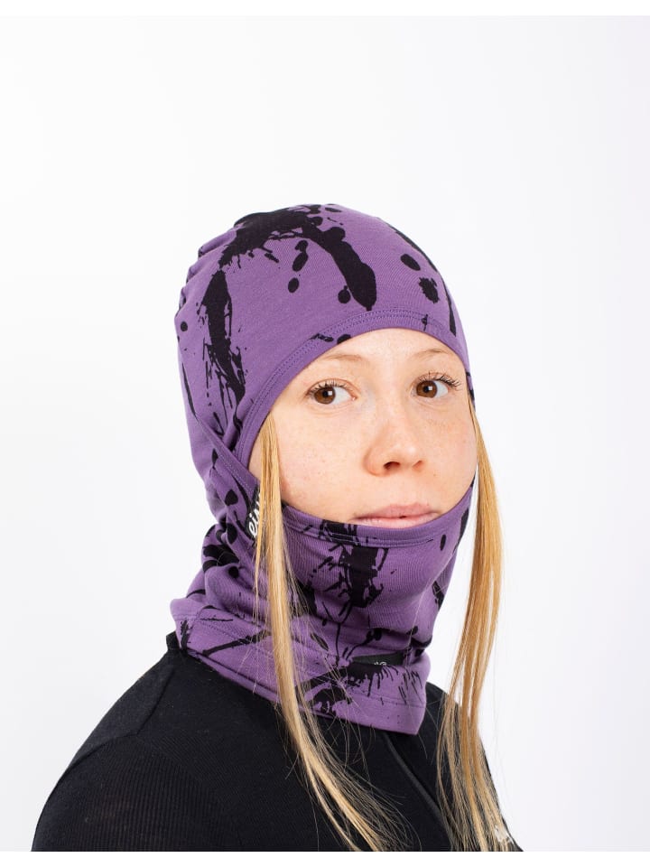 Sturmhaube Hinge Merino Wool Balaclava in Drips