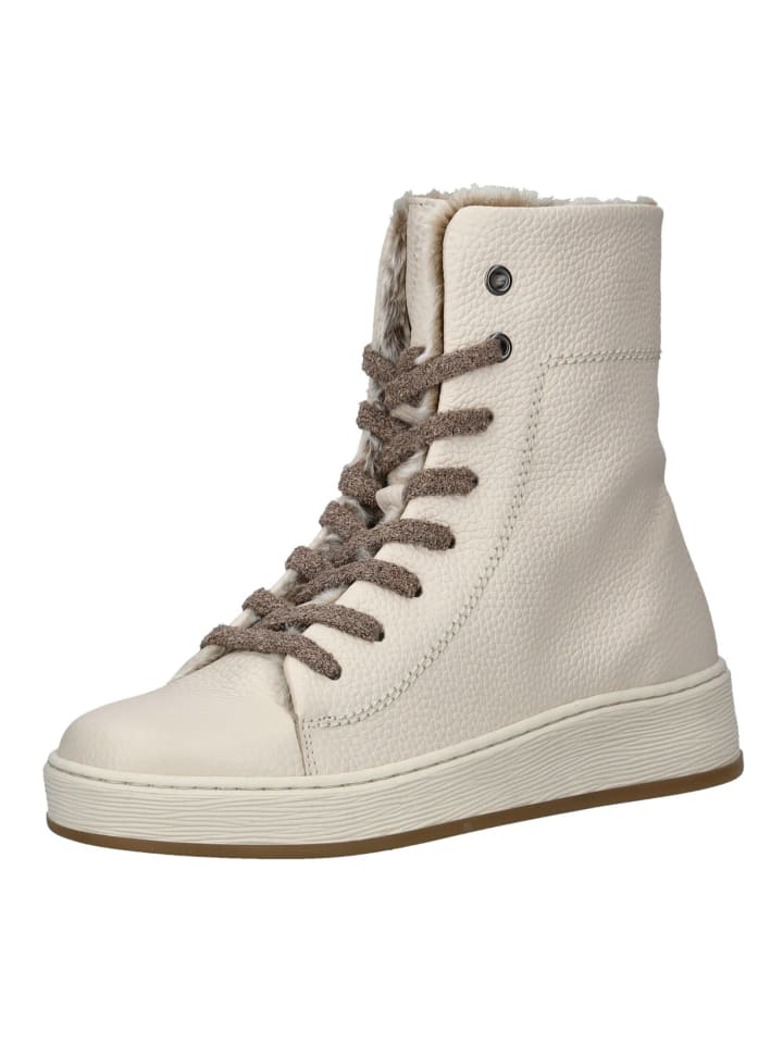 Stiefelette Creme