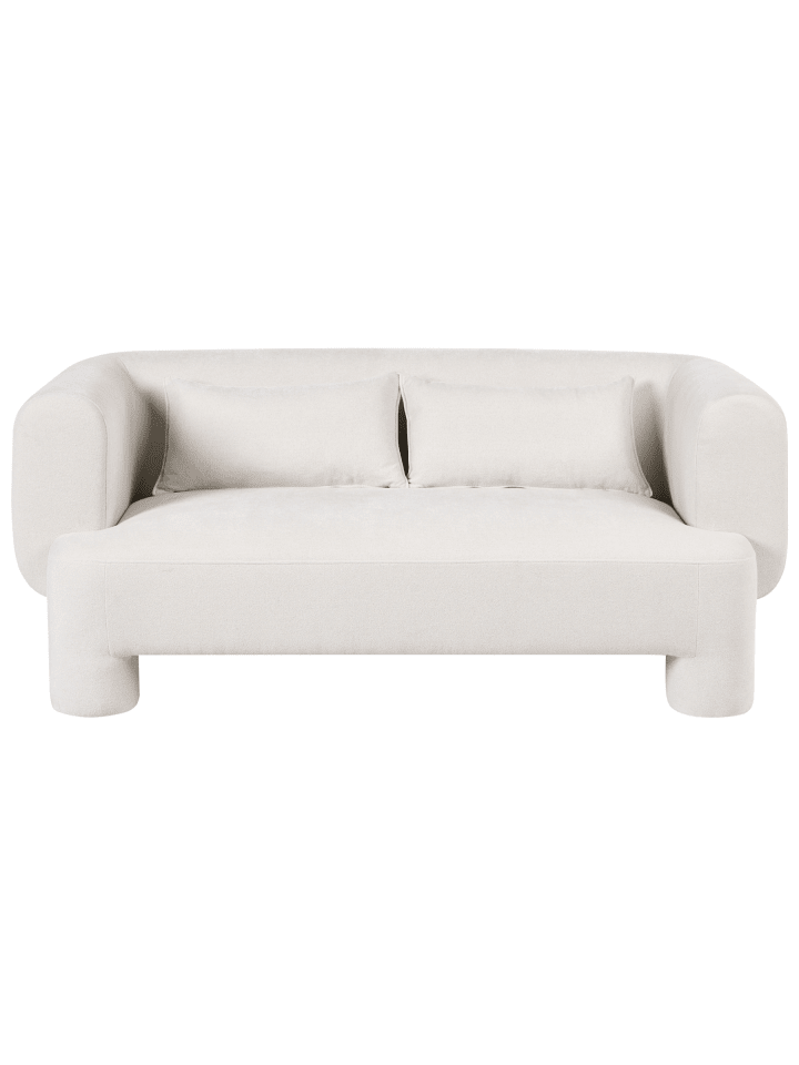 3-Sitzer Sofa HOGBO in Weiß - (W) 180 x (H) 73 x (L) 93 cm