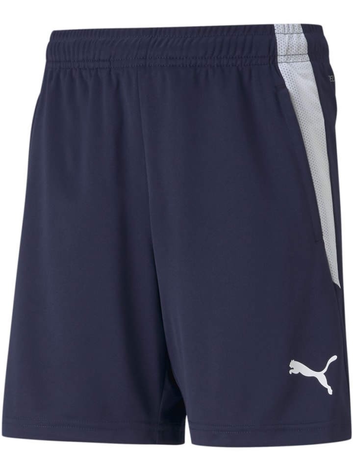 Sporthose "TeamLIGA Training Shorts Jr" in Blau