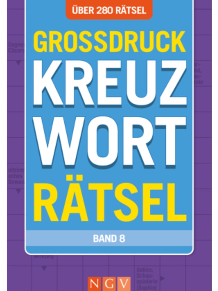 Buch - Großdruck Kreuzworträtsel - Band 8 - Über 280 Rätse