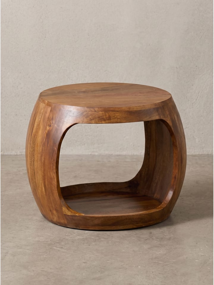 Beistelltisch Massivholz, handgefertigt, Modern, für Wohnzimmer