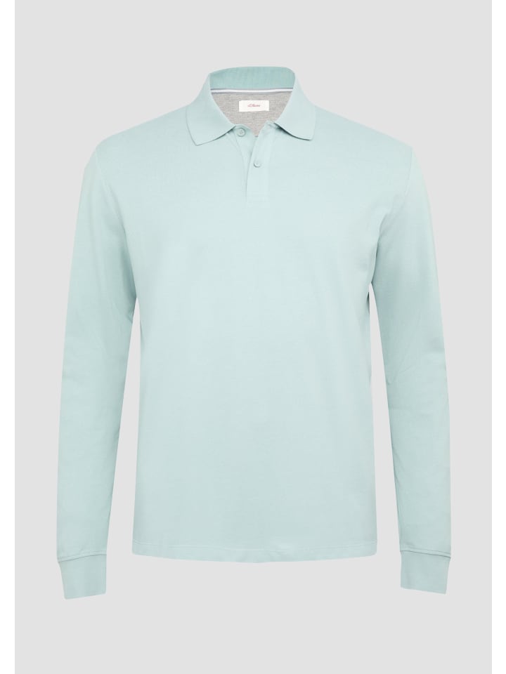 Polo-Shirt  in  7211_salbeigrün