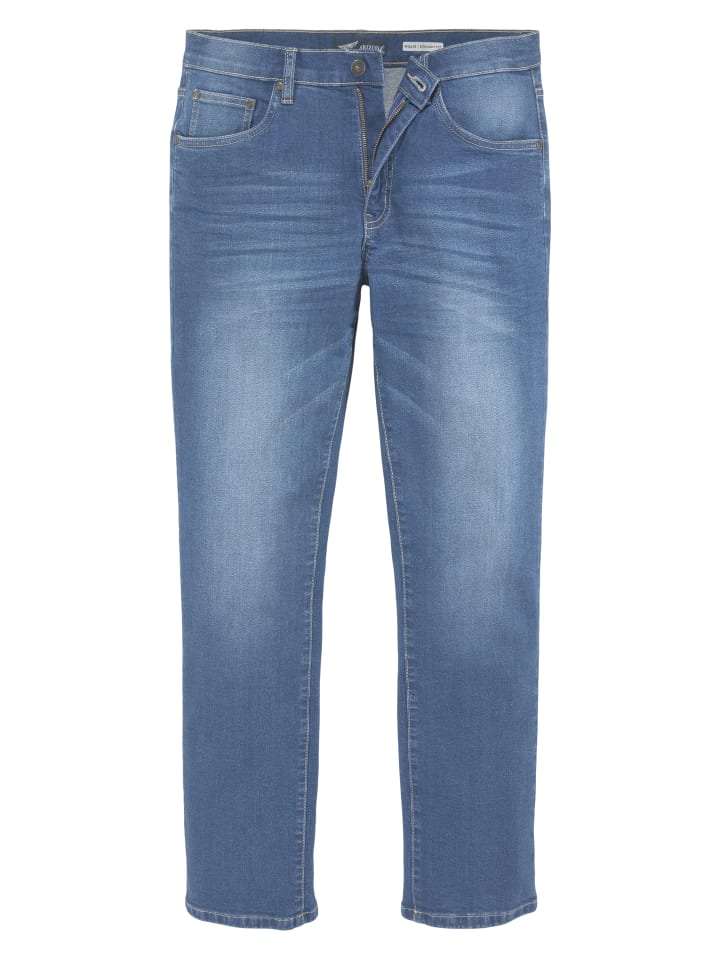Stretch-Jeans in blue/blue-bl