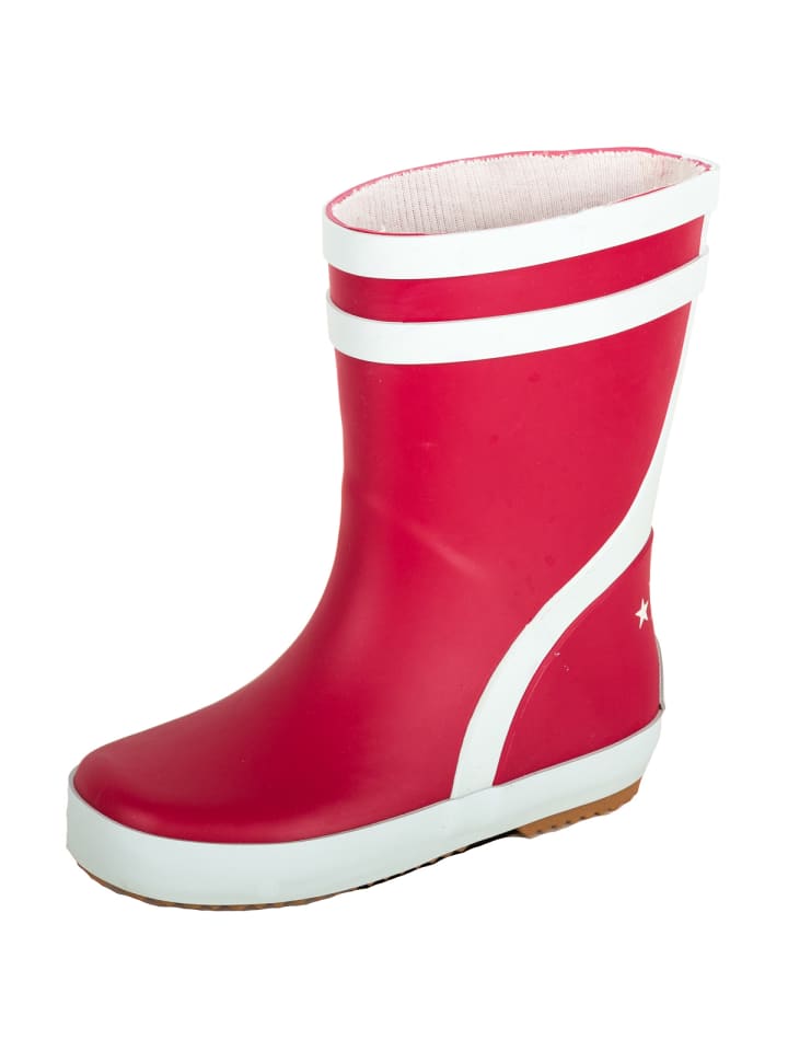 Gummistiefel "Naturkautschuck" in Rot