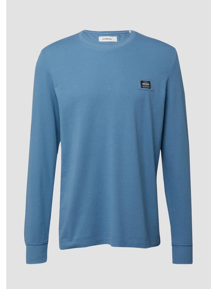 T-Shirt  in  6244_helles petrol