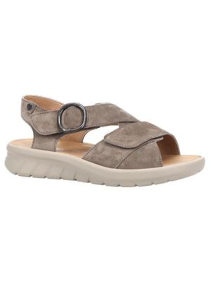 Komfort Pantolette in grau