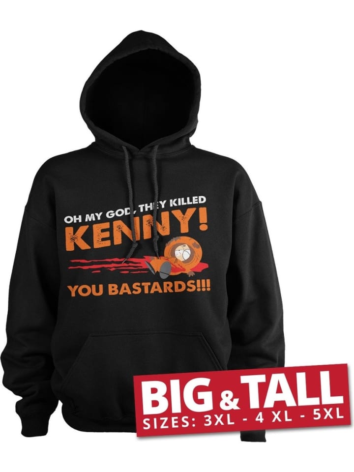 Hoodie in Schwarz