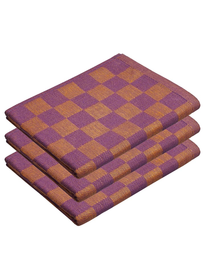 Butlers Küchentuch CHECKER STYLE 3er-Set in Flieder