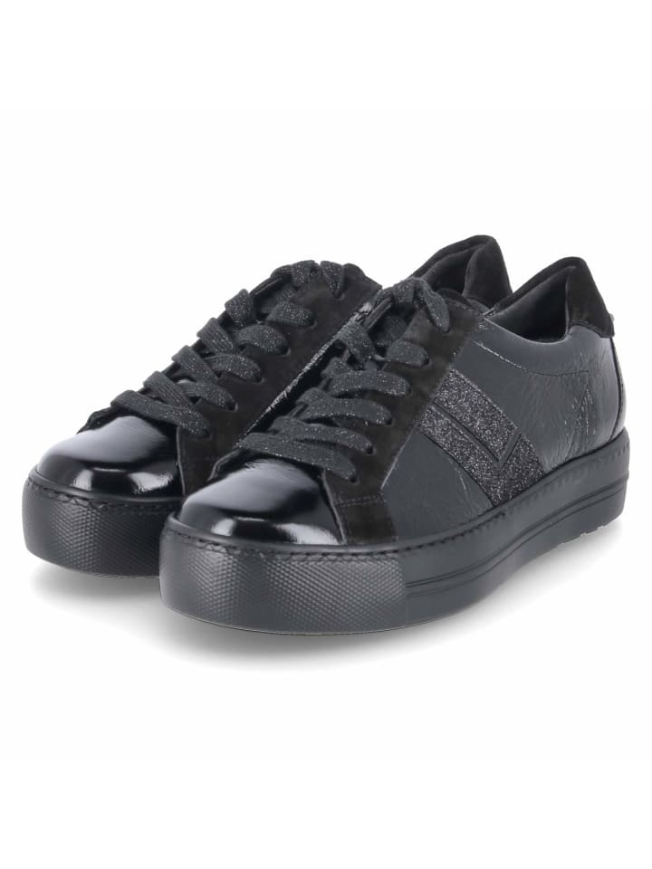 Low Sneaker in schwarz