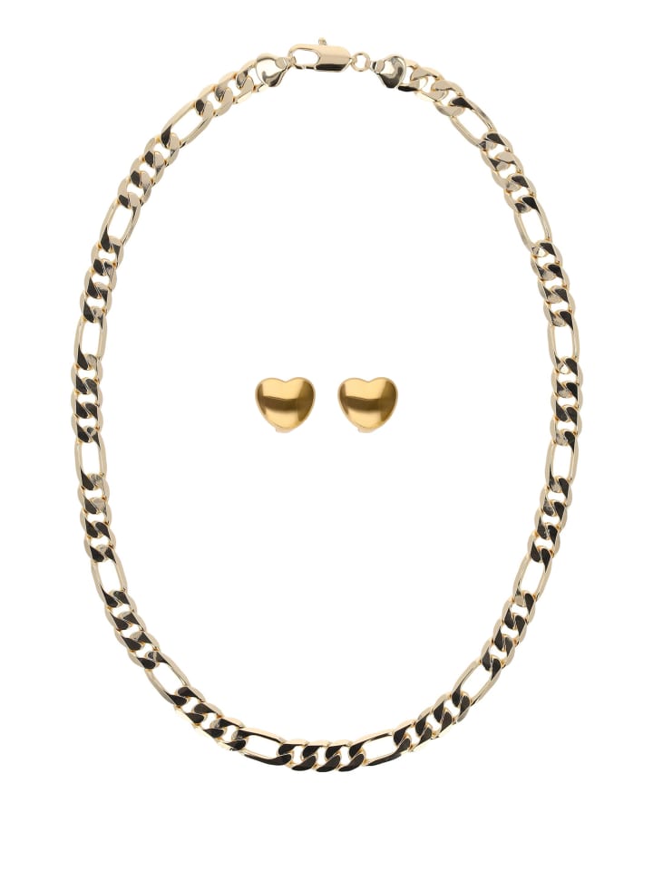 Women Jewelry Set in gold