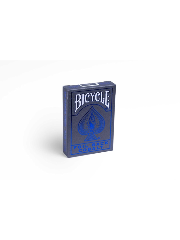 Bicycle Kartendeck - Foil Back Cobalt Blue in blau