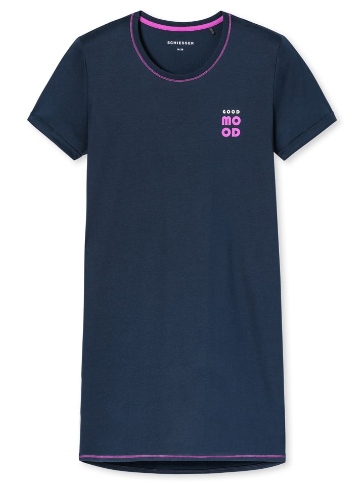 Nachthemd Casual Essentials in deep blue