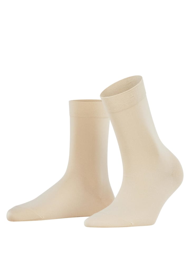 Cotton Touch Socke in Cream