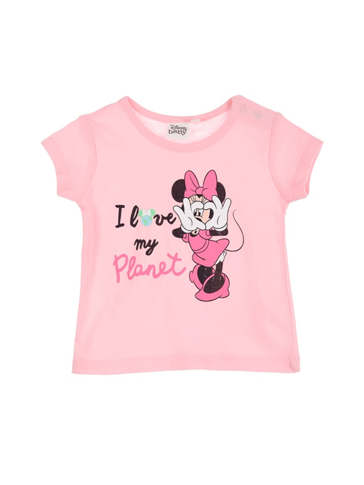 T-Shirt kurzarm in Pink