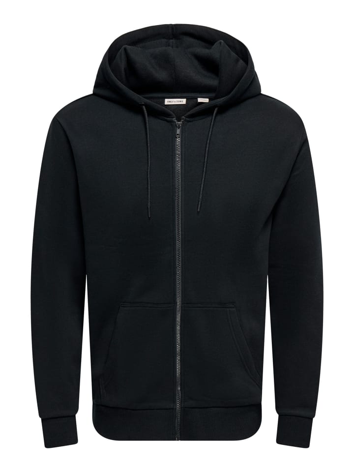 Kapuzenpullover in Black 1