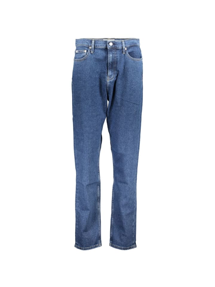 Blau Baumwolle Damen Jeans