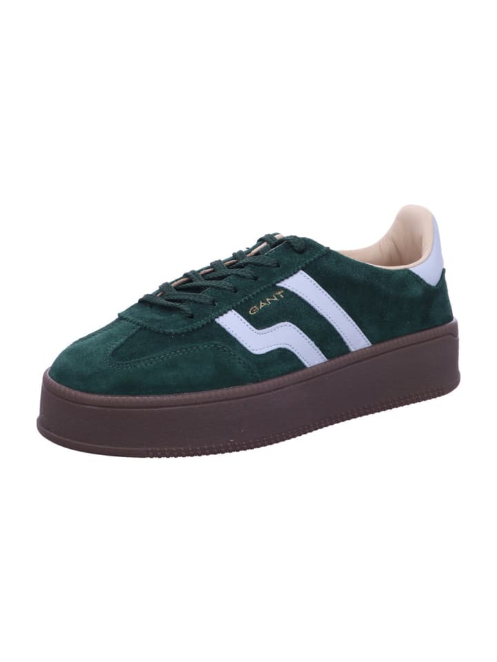 Damen- Schnürschuhe  in Grün