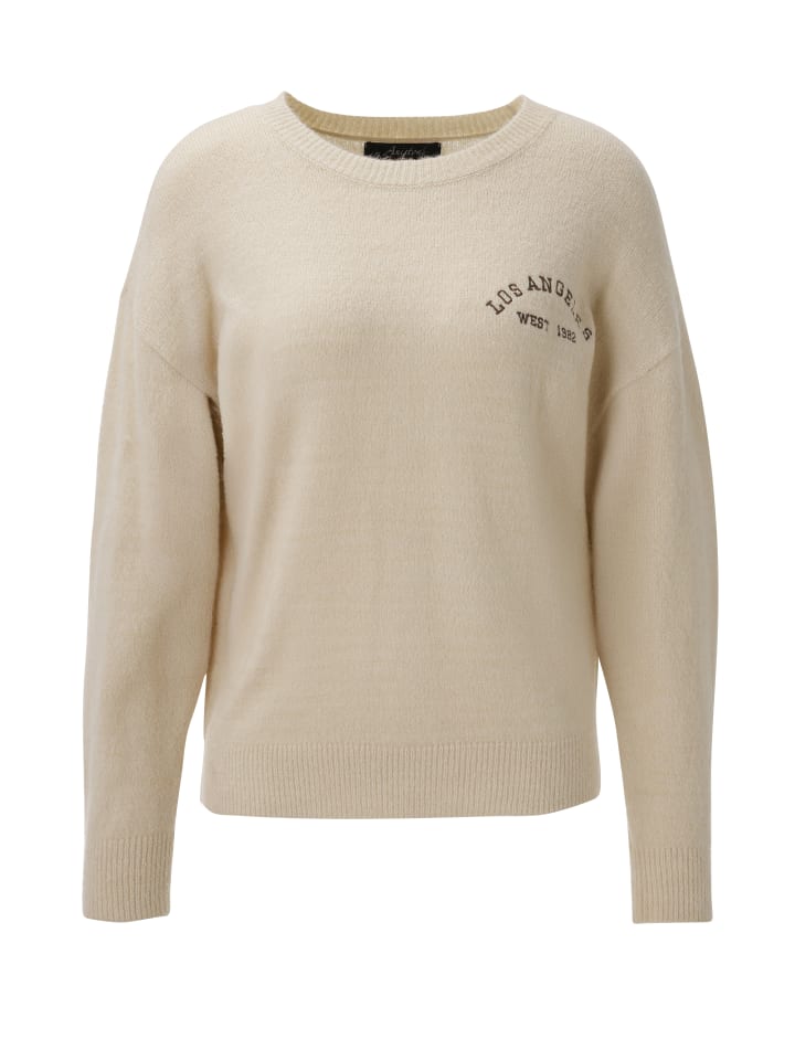 Strickpullover in bunt