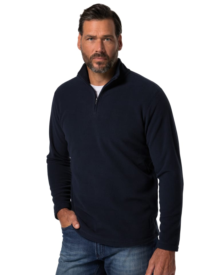 Sweatshirt in navy blau