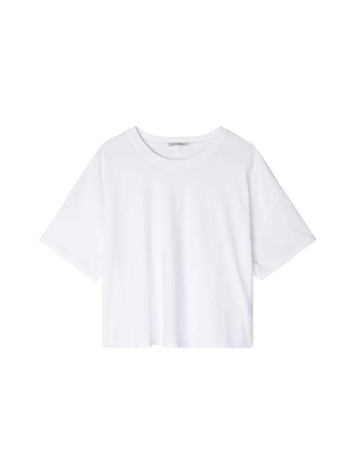 T-Shirt loose in Weiß