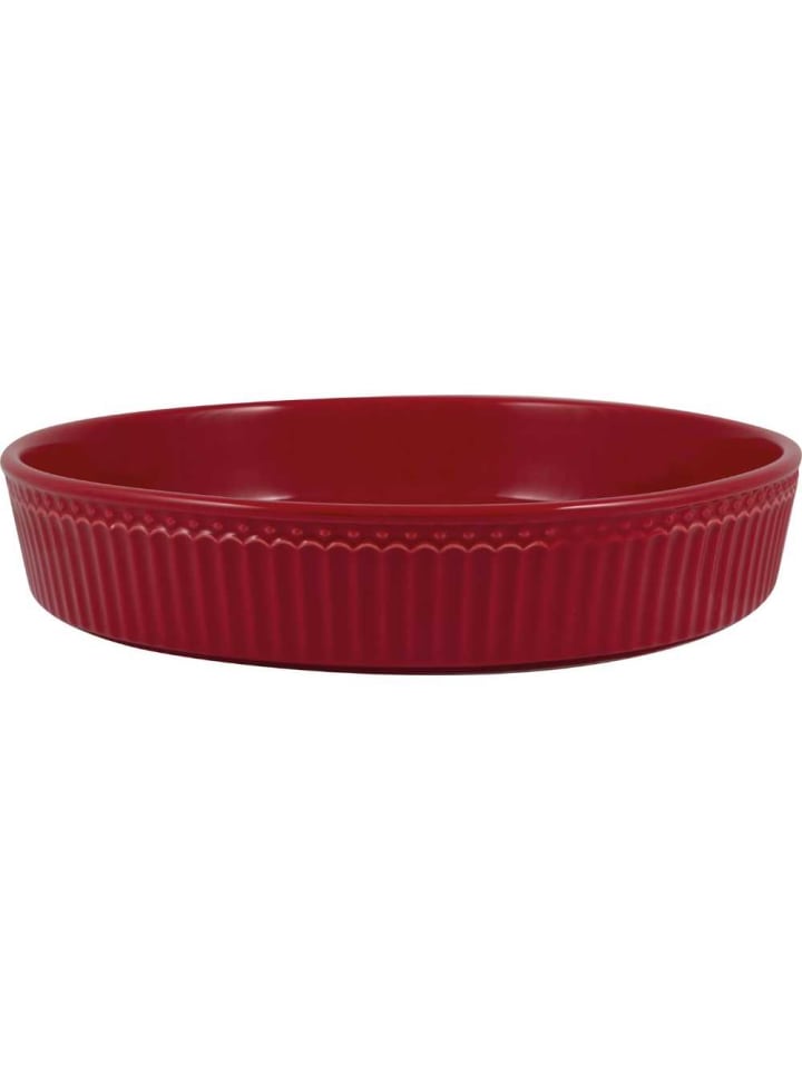 Kuchenform ALICE CLARET RED Rot Keramik Backform 25 cm