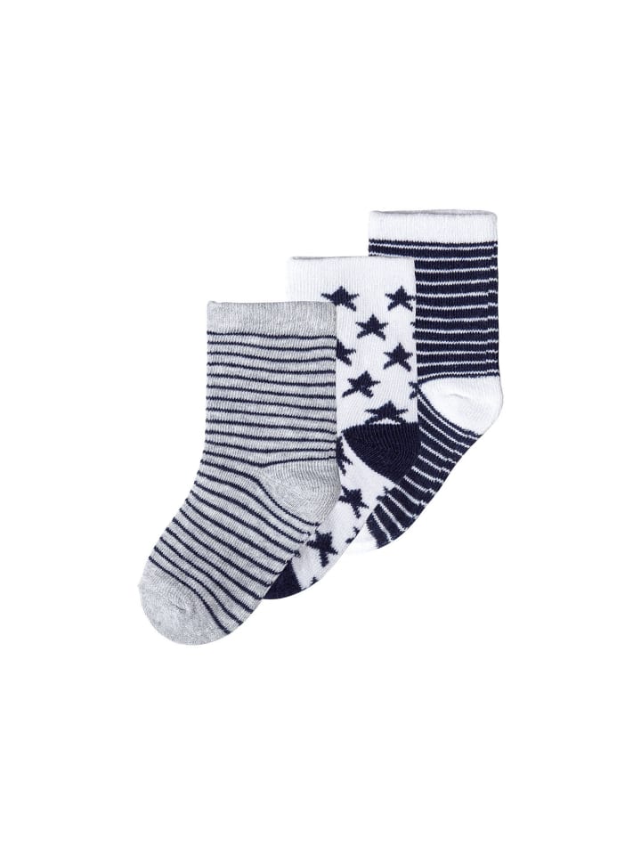 3er. Set: Kurzsocken 13sock 3 in Blau