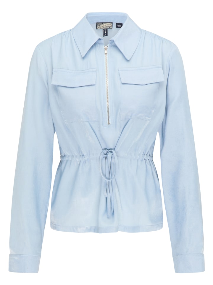 Damen Bluse in Hellblau