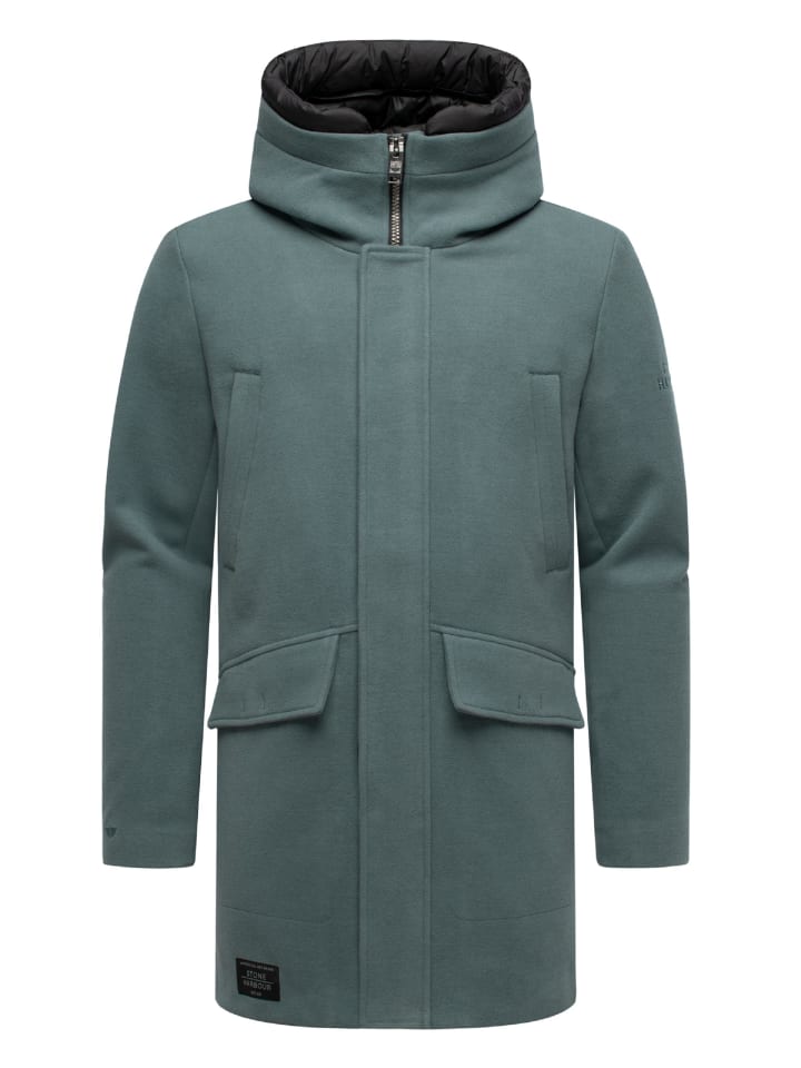 Kurzmantel Fenroos XX in Stormy Blue